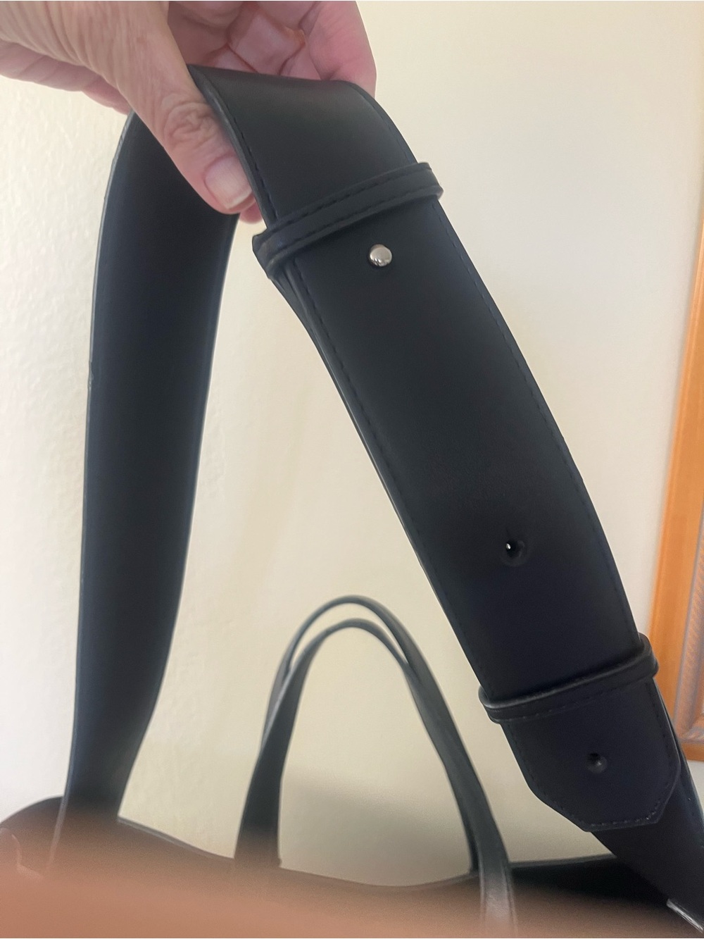 CALPAK HAVEN 16" LAPTOP TOTE BAG IN BLACK - on sale $70 - Picture 3 of 12